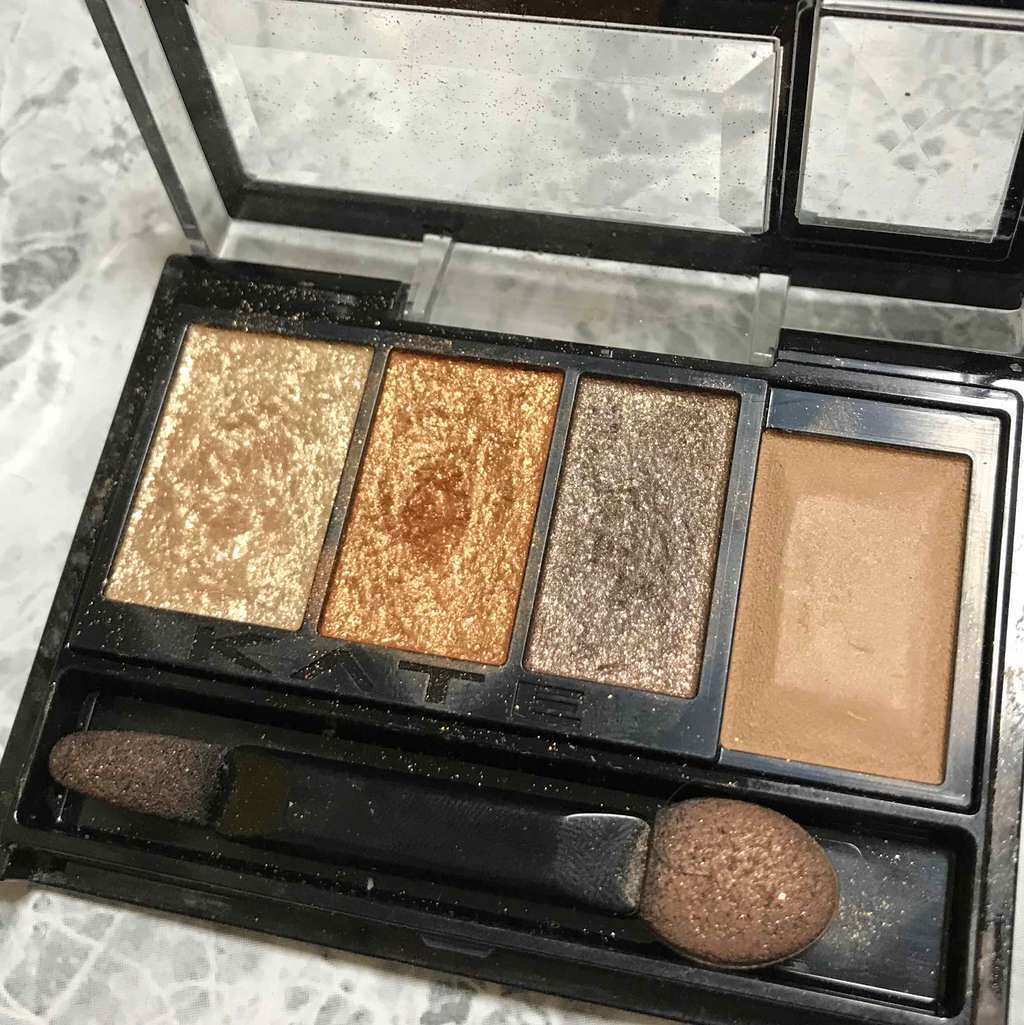 ブラウンシェードアイズ/KATE/アイシャドウパレットを使ったクチコミ(4枚目)