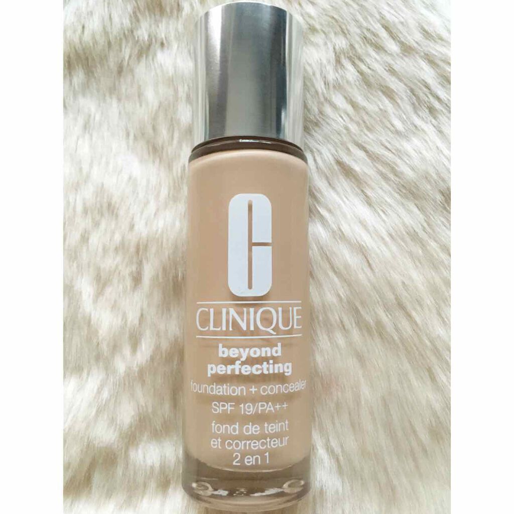 ビヨンド パーフェクティング ファンデーション 19/CLINIQUE/リキッドファンデーションを使ったクチコミ（1枚目）