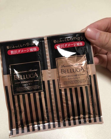 BELLUGA プレミアムアミノ シャンプー／トリートメントのクチコミ「久々の投稿です！！


この商品はベルーガというアミノ系シャンプーで、美容院の方もオススメして.....」（1枚目）