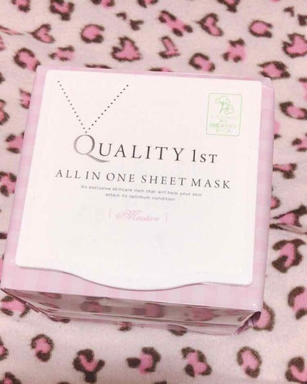 オールインワンシートマスク モイストEX/クオリティファースト/シートマスク・パックを使ったクチコミ(1枚目)