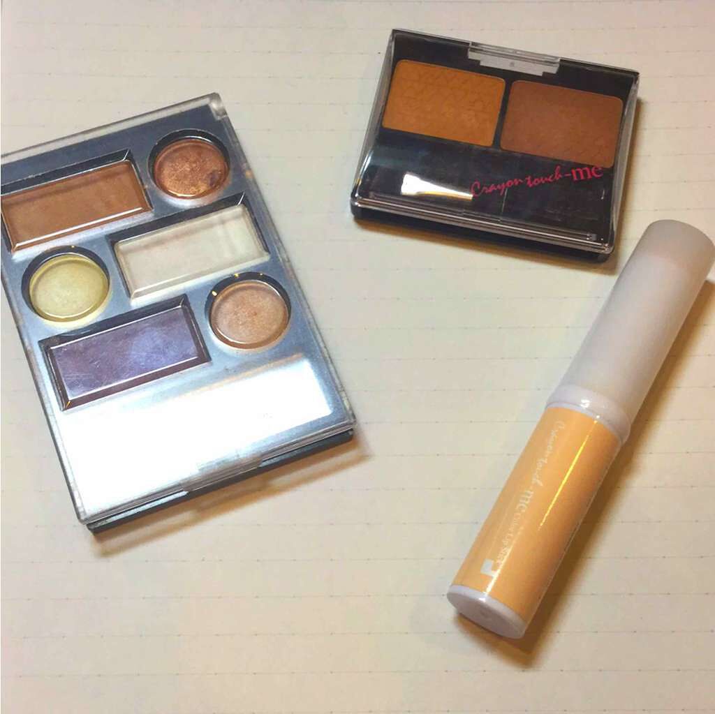 エルファー ジュエルアイカラー B ブラウン/DAISO/アイシャドウパレットを使ったクチコミ（1枚目）