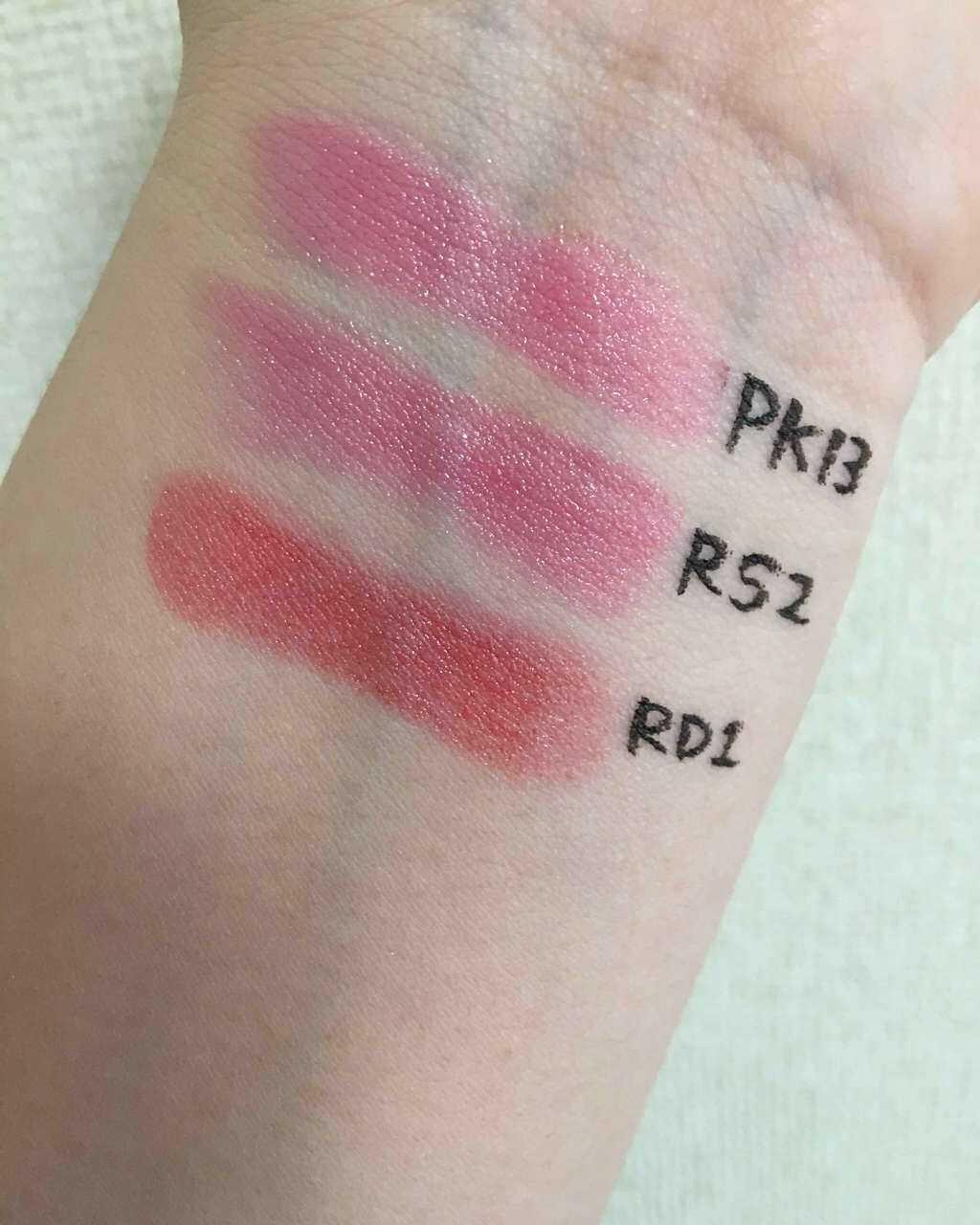 ラスティンググロスリップ/CEZANNE/口紅を使ったクチコミ(3枚目)