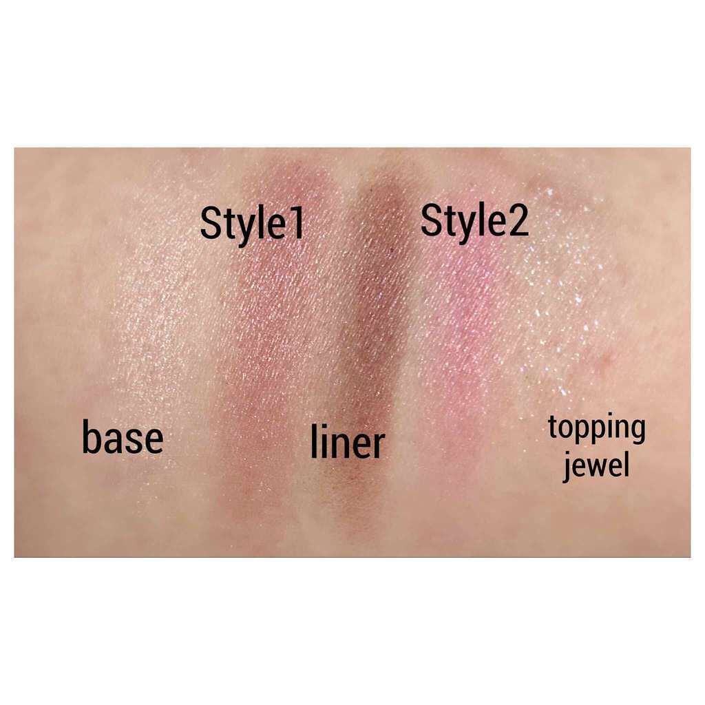 【旧品】パーフェクトスタイリストアイズ/キャンメイク/アイシャドウパレットを使ったクチコミ(3枚目)