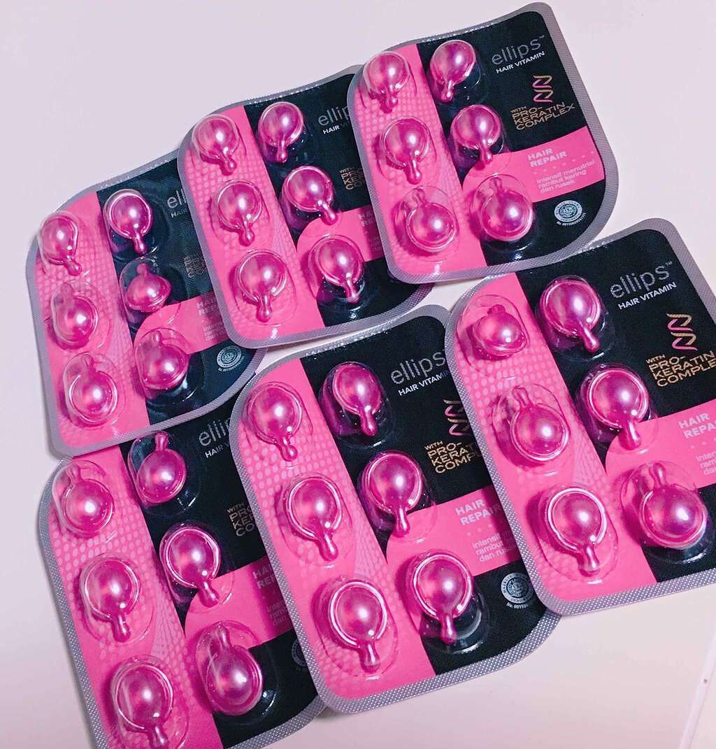 ヘアーオイル【トリートメント】/ellips/ヘアオイルを使ったクチコミ(1枚目)