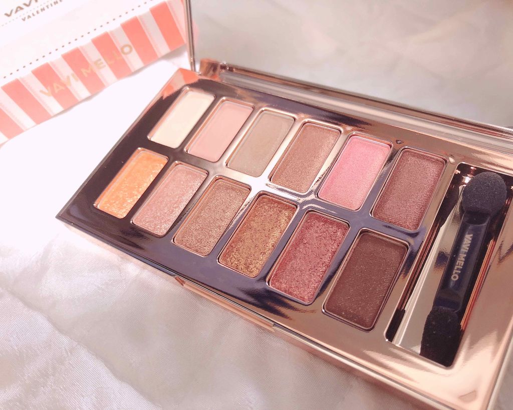 バレンタインボックス/VAVI MELLO/アイシャドウパレットを使ったクチコミ(2枚目)