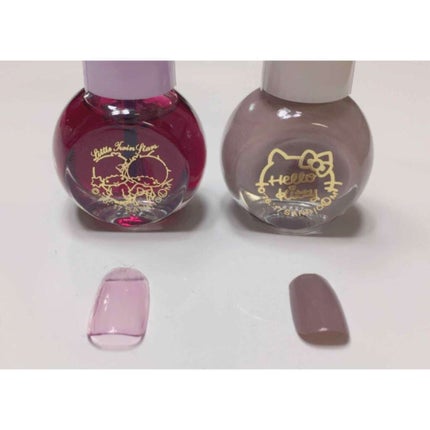 サンリオネイル/DAISO/マニキュアを使ったクチコミ(2枚目)