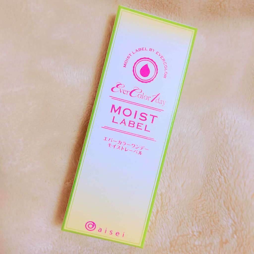 エバーカラーワンデー モイストレーベル/エバーカラー/ワンデー(1DAY)カラコンを使ったクチコミ(1枚目)