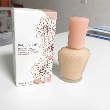 モイスチュアライジング フルイド ファンデーション/PAUL & JOE BEAUTE/リキッドファンデーションを使ったクチコミ(1枚目)
