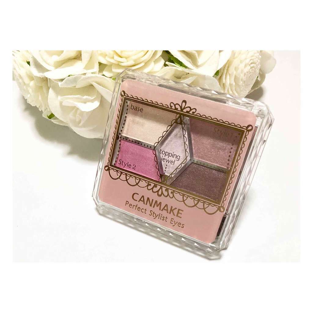 【旧品】パーフェクトスタイリストアイズ/キャンメイク/アイシャドウパレットを使ったクチコミ(1枚目)