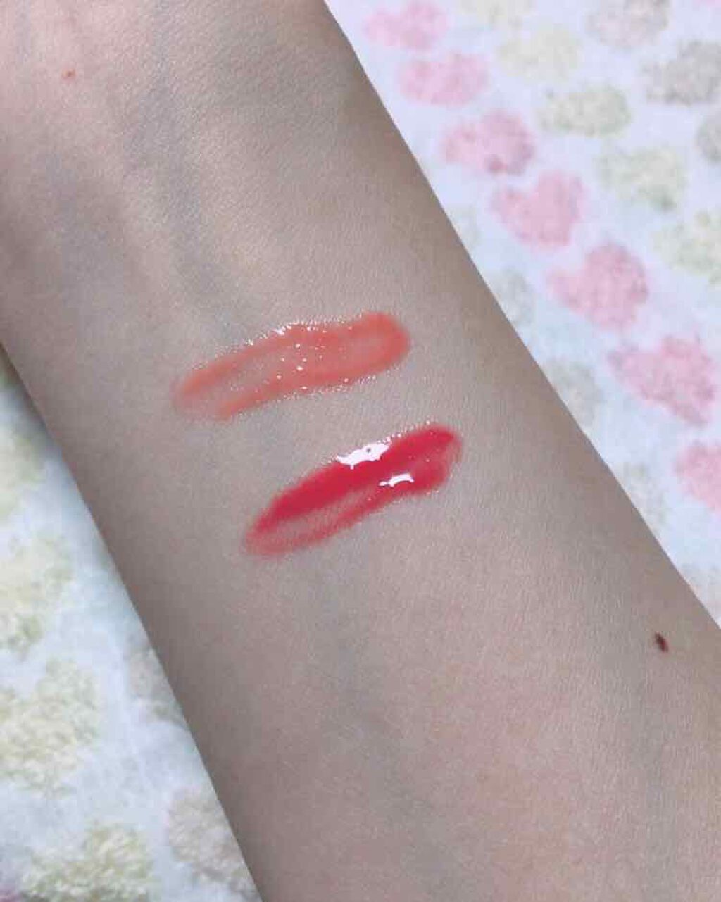 リップケアオイル/excel/リップグロスを使ったクチコミ(2枚目)