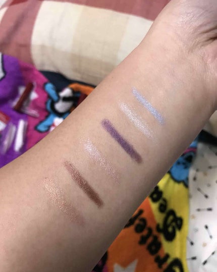 プチクレヨンアイシャドー ミニセット/インテグレート/スティックアイシャドウを使ったクチコミ(2枚目)