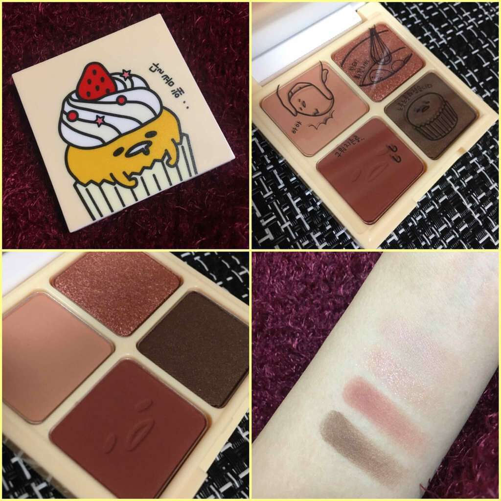 ぐでたまアイシャドウ/HOLIKA HOLIKA/アイシャドウパレットを使ったクチコミ(1枚目)