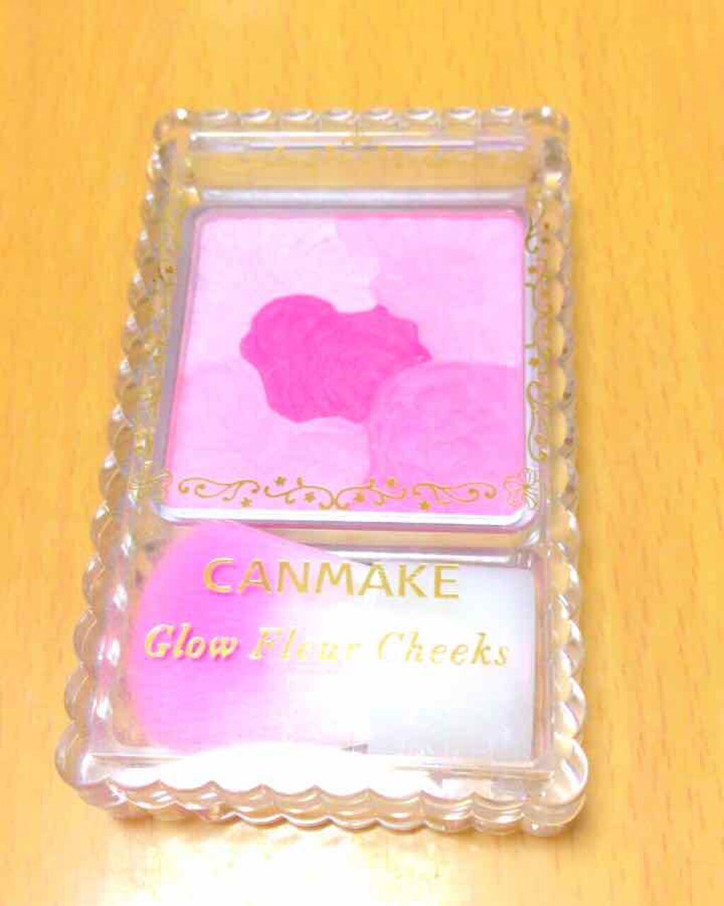 グロウフルールチークス/キャンメイク/パウダーチークを使ったクチコミ（1枚目）