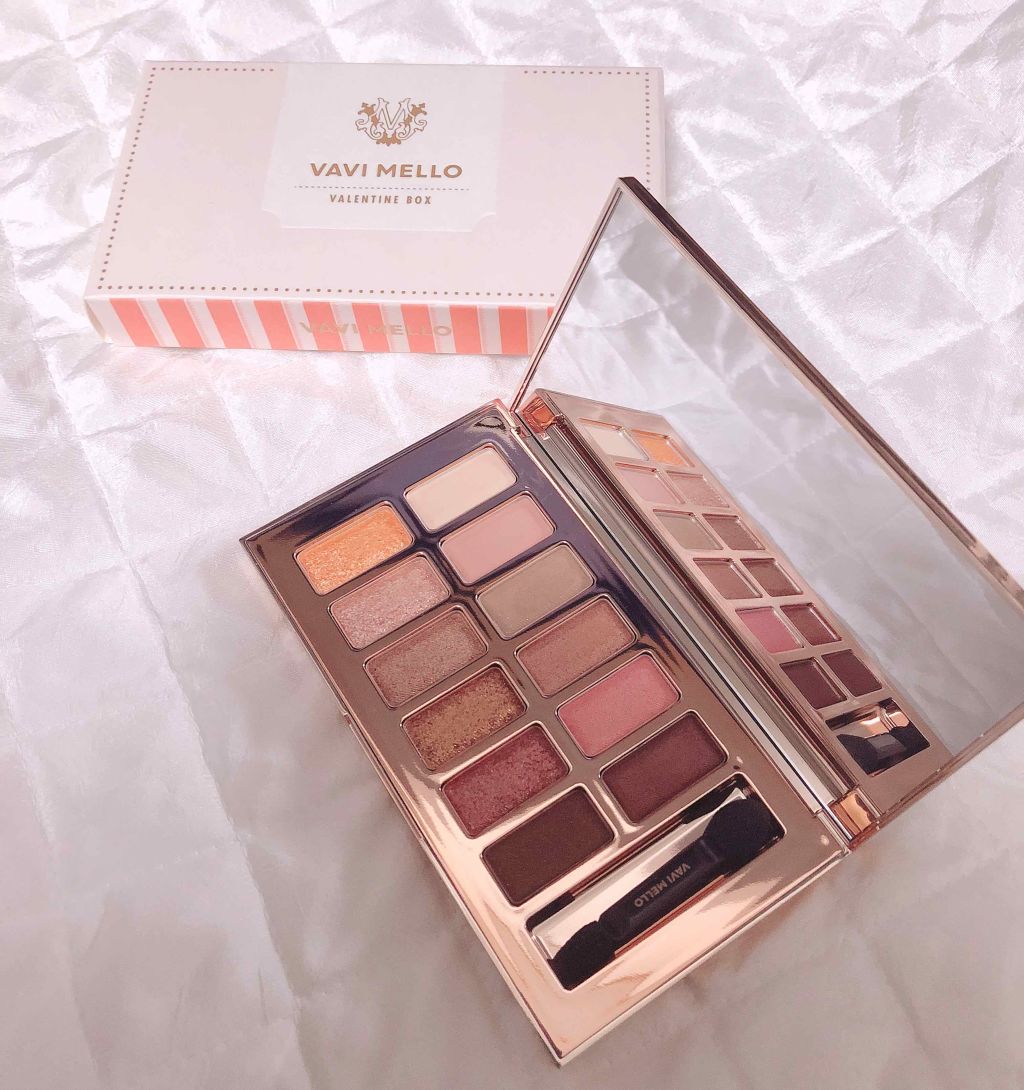 バレンタインボックス/VAVI MELLO/アイシャドウパレットを使ったクチコミ（1枚目）