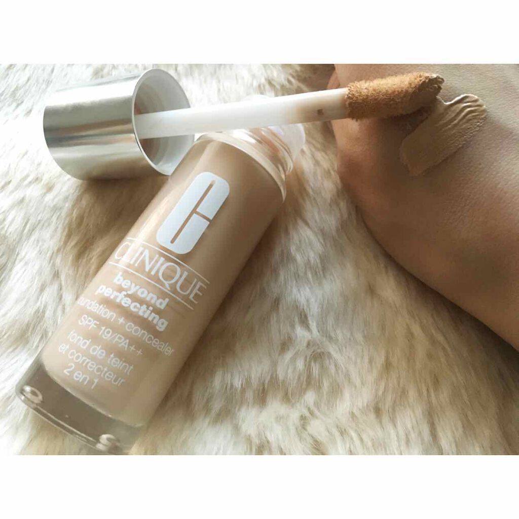 ビヨンド パーフェクティング ファンデーション 19/CLINIQUE/リキッドファンデーションを使ったクチコミ（2枚目）