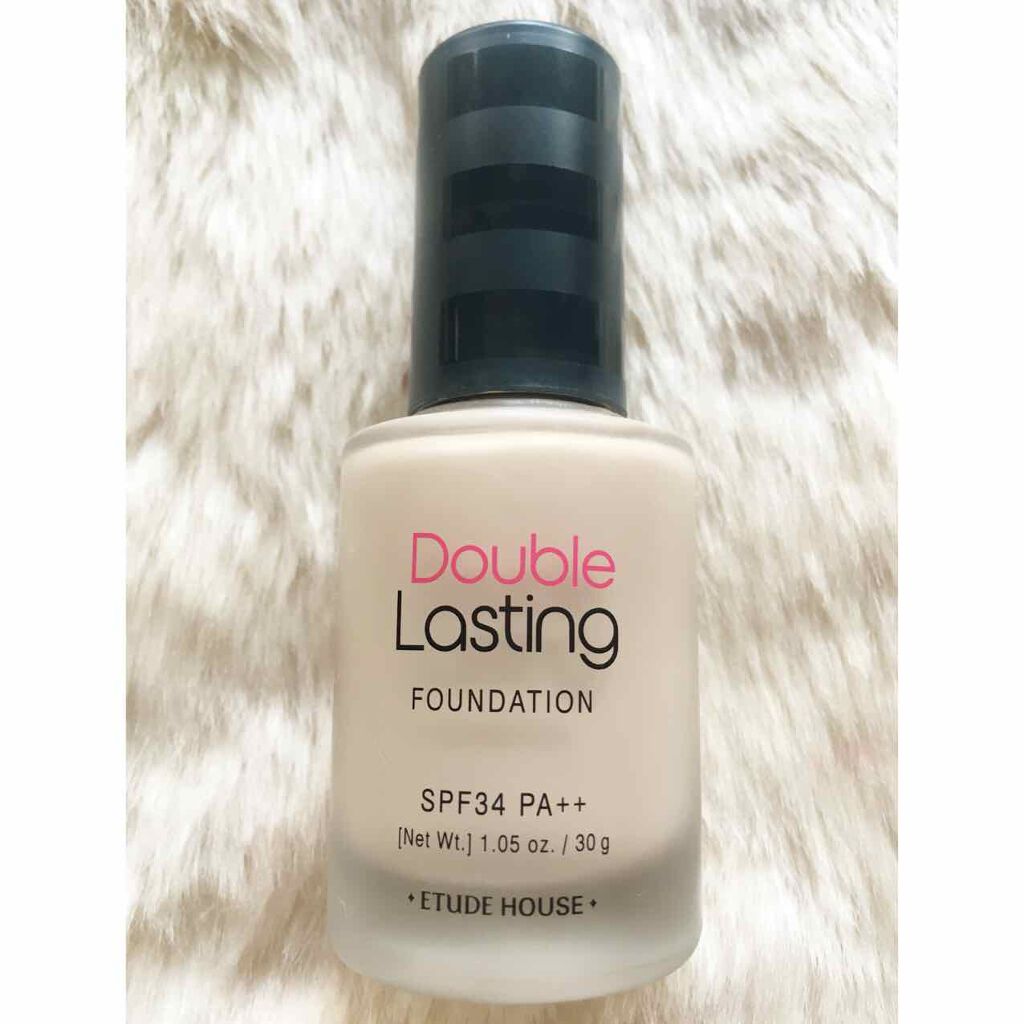 ダブルラスティング ファンデーション/ETUDE/リキッドファンデーションを使ったクチコミ(1枚目)