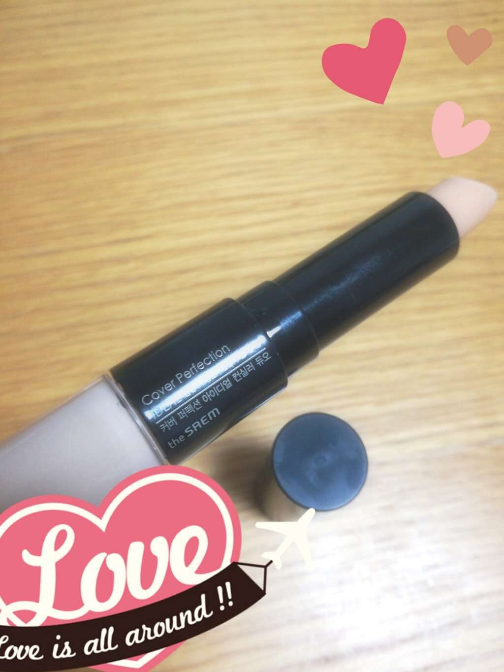 カバーパーフェクション アイディールコンシーラー デュオ/the SAEM/スティックコンシーラーを使ったクチコミ(1枚目)