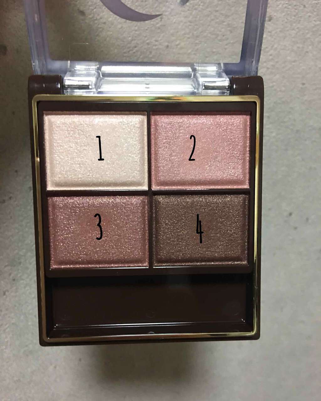 スキニーリッチシャドウ/excel/アイシャドウパレットを使ったクチコミ(2枚目)