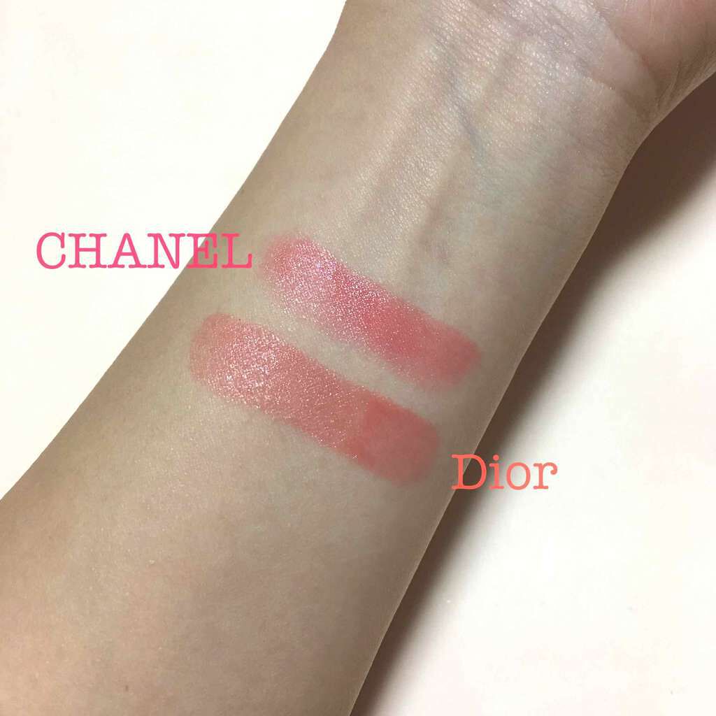 ルージュ ディオール ボーム 558 リリー/Dior/口紅を使ったクチコミ（2枚目）