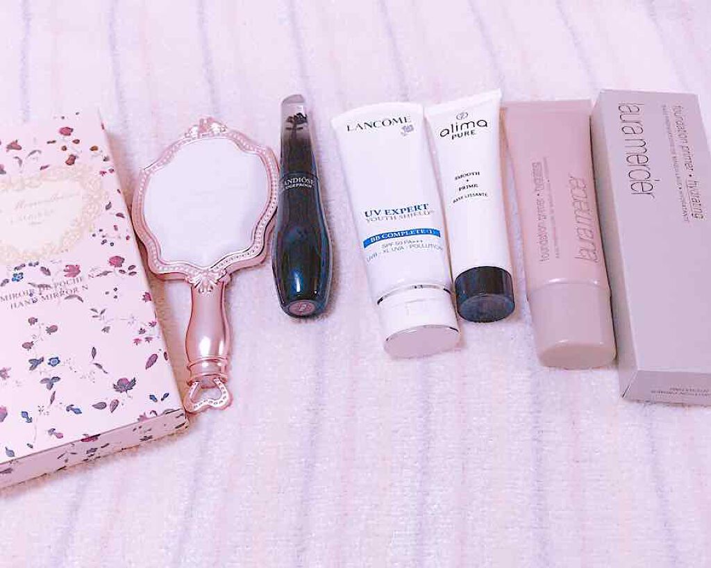 ハンド ミラー N/レ・メルヴェイユーズ ラデュレ/その他化粧小物を使ったクチコミ（1枚目）