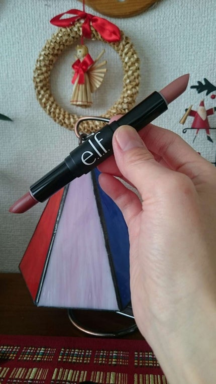 デイ トゥ ナイト リップスティック デュオ/e.l.f. Cosmetics/口紅を使ったクチコミ(3枚目)