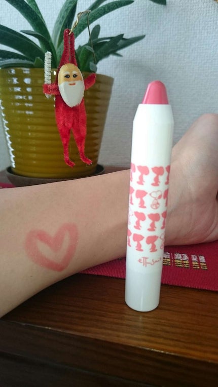 クリーミークレヨンリップ/ettusais/口紅を使ったクチコミ(2枚目)