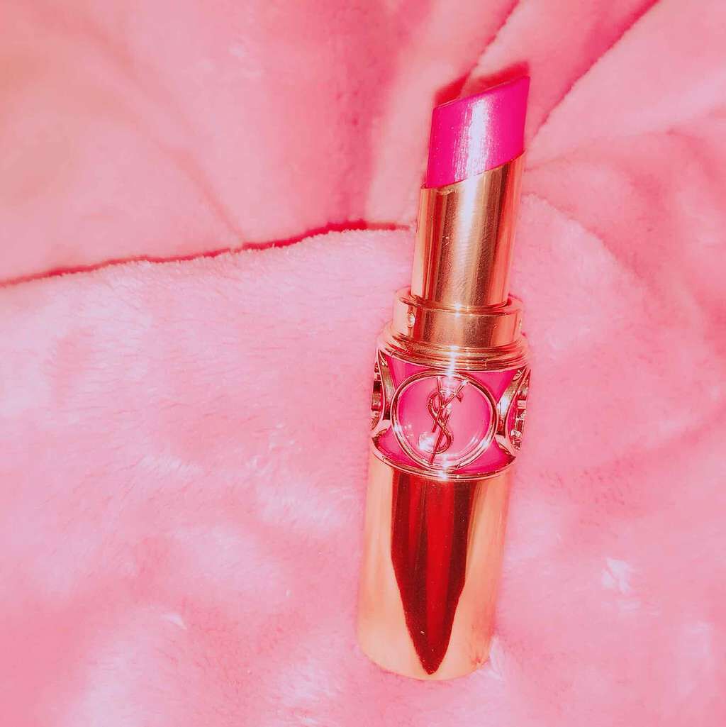 ルージュ ヴォリュプテ シャイン/YVES SAINT LAURENT BEAUTE/口紅を使ったクチコミ(1枚目)