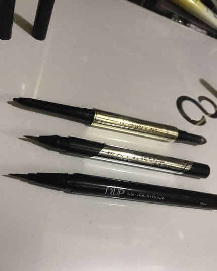 ダブルラインフェイカー/KATE/リキッドアイライナーを使ったクチコミ(1枚目)