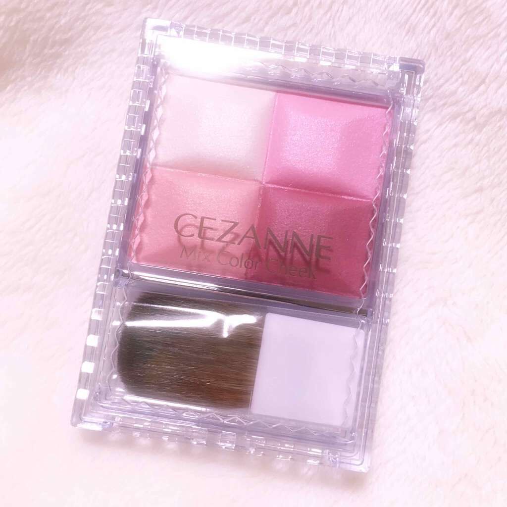 ミックスカラーチーク/CEZANNE/パウダーチークを使ったクチコミ(1枚目)