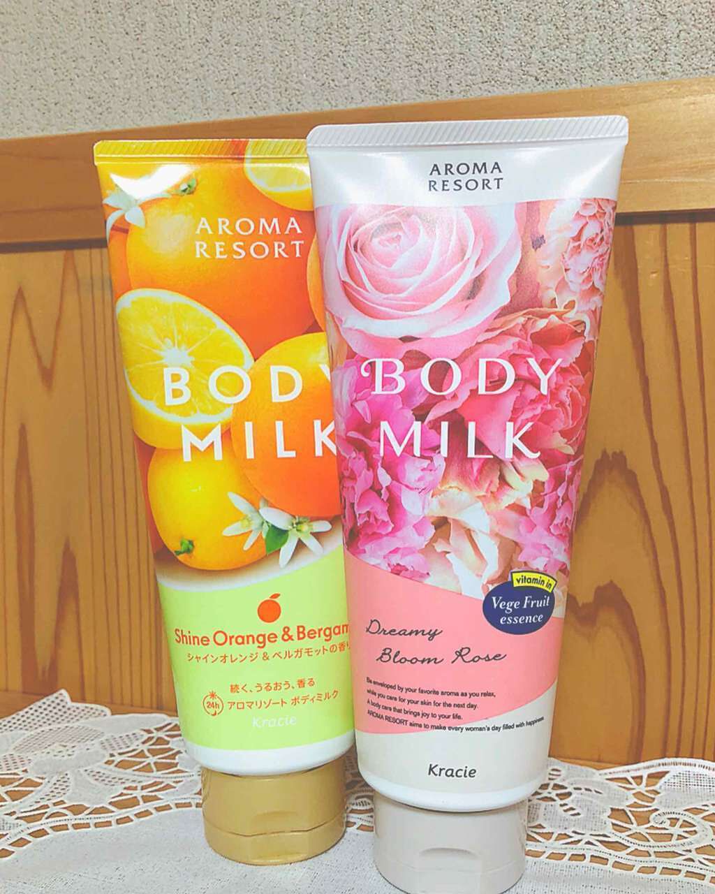 ボディミルク  ファインアップル&ガーデニアの香り/アロマリゾート/ボディミルクを使ったクチコミ(1枚目)