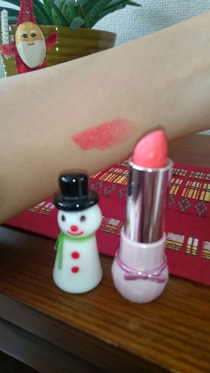 ディア マイブルーミング リップトーク シャイン/ETUDE/口紅を使ったクチコミ(4枚目)