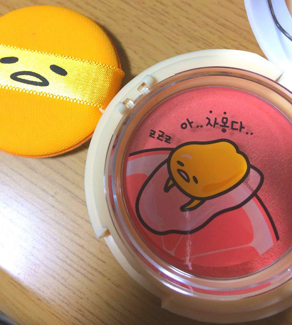 ホリカホリカ ぐでたま クッションパフ/HOLIKA HOLIKA/パフ・スポンジを使ったクチコミ(2枚目)