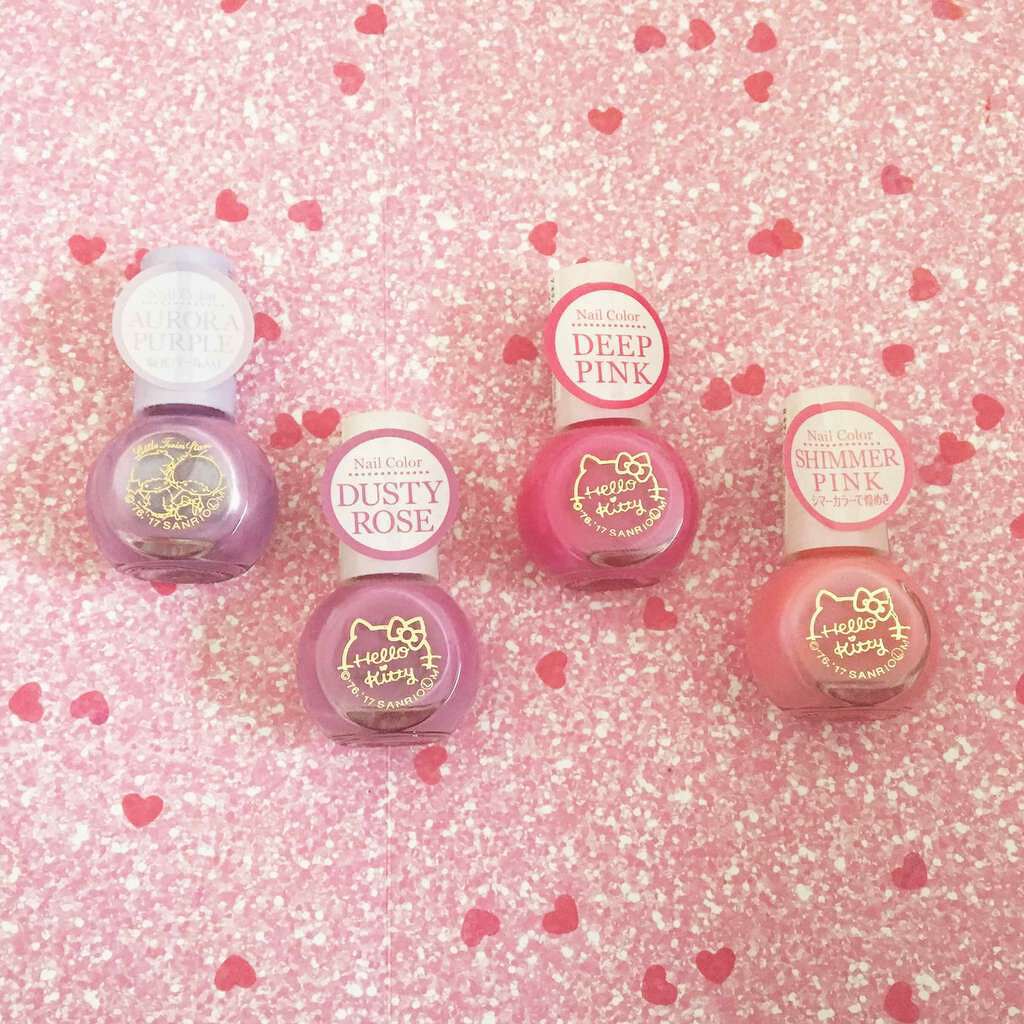 サンリオネイル/DAISO/マニキュアを使ったクチコミ(1枚目)