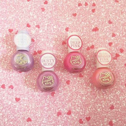 サンリオネイル/DAISO/マニキュアを使ったクチコミ(1枚目)