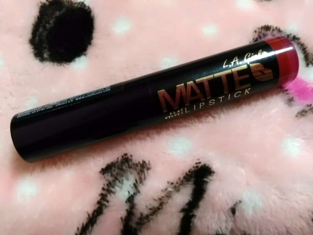 マット フラット ベルベット リップスティック/L.A.Girl/口紅を使ったクチコミ（1枚目）