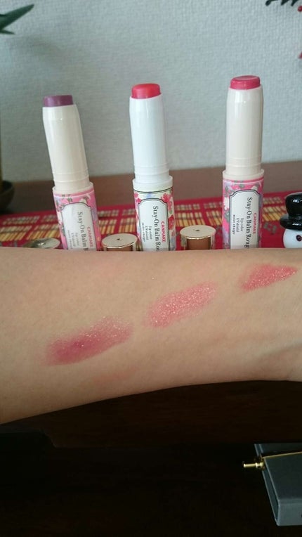 ステイオンバームルージュ/キャンメイク/口紅を使ったクチコミ(2枚目)