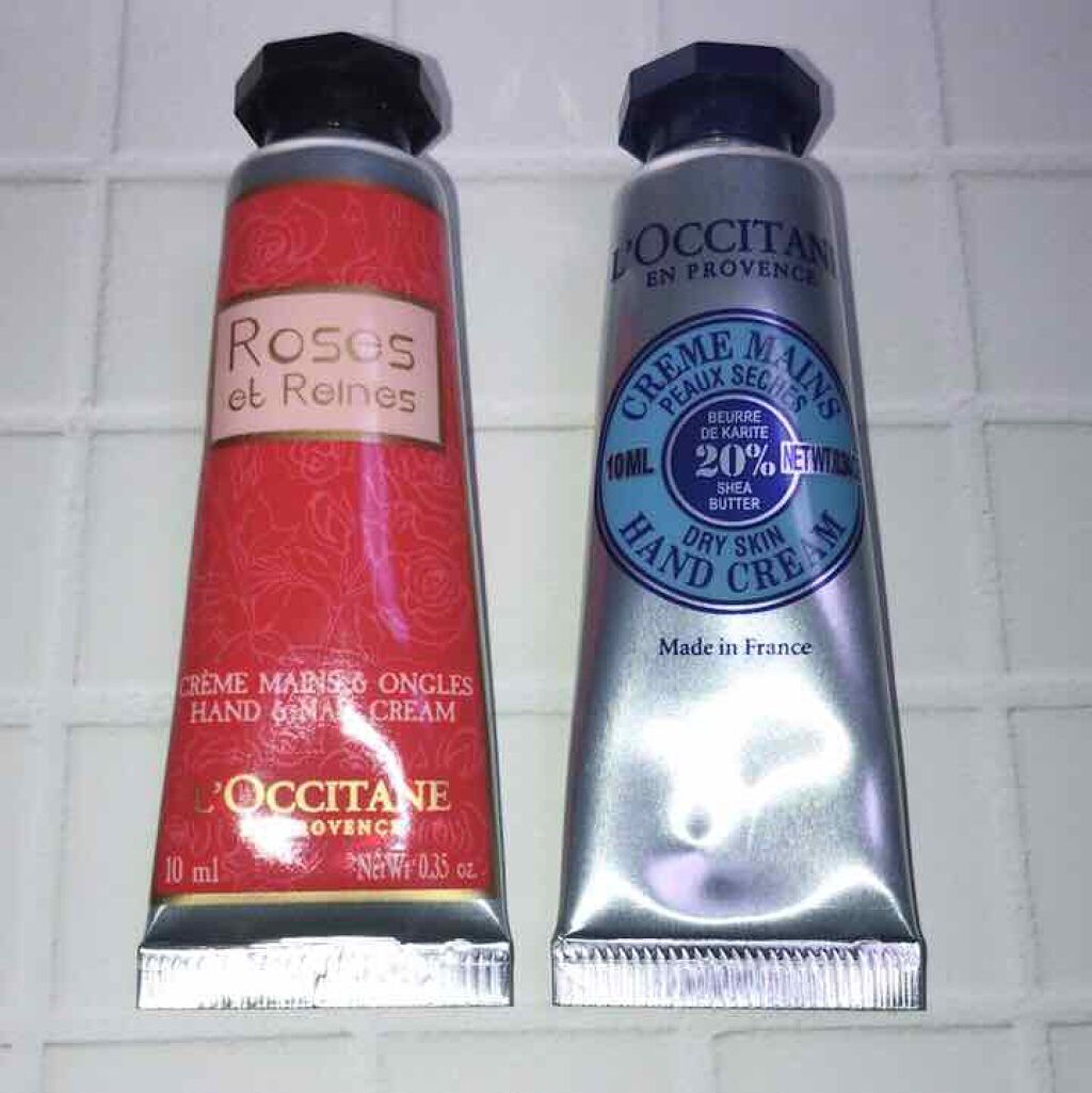 ローズ ベルベットハンド＆ネイルクリーム/L'OCCITANE/ハンドクリームを使ったクチコミ（1枚目）