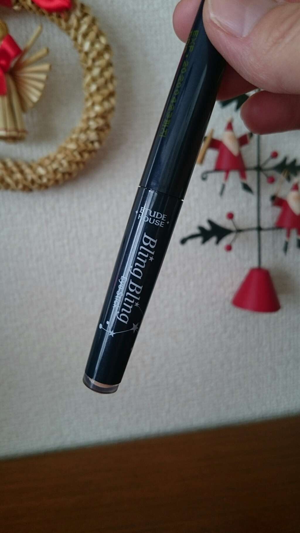 キラキラ アイシャドウ/ETUDE/スティックアイシャドウを使ったクチコミ(1枚目)