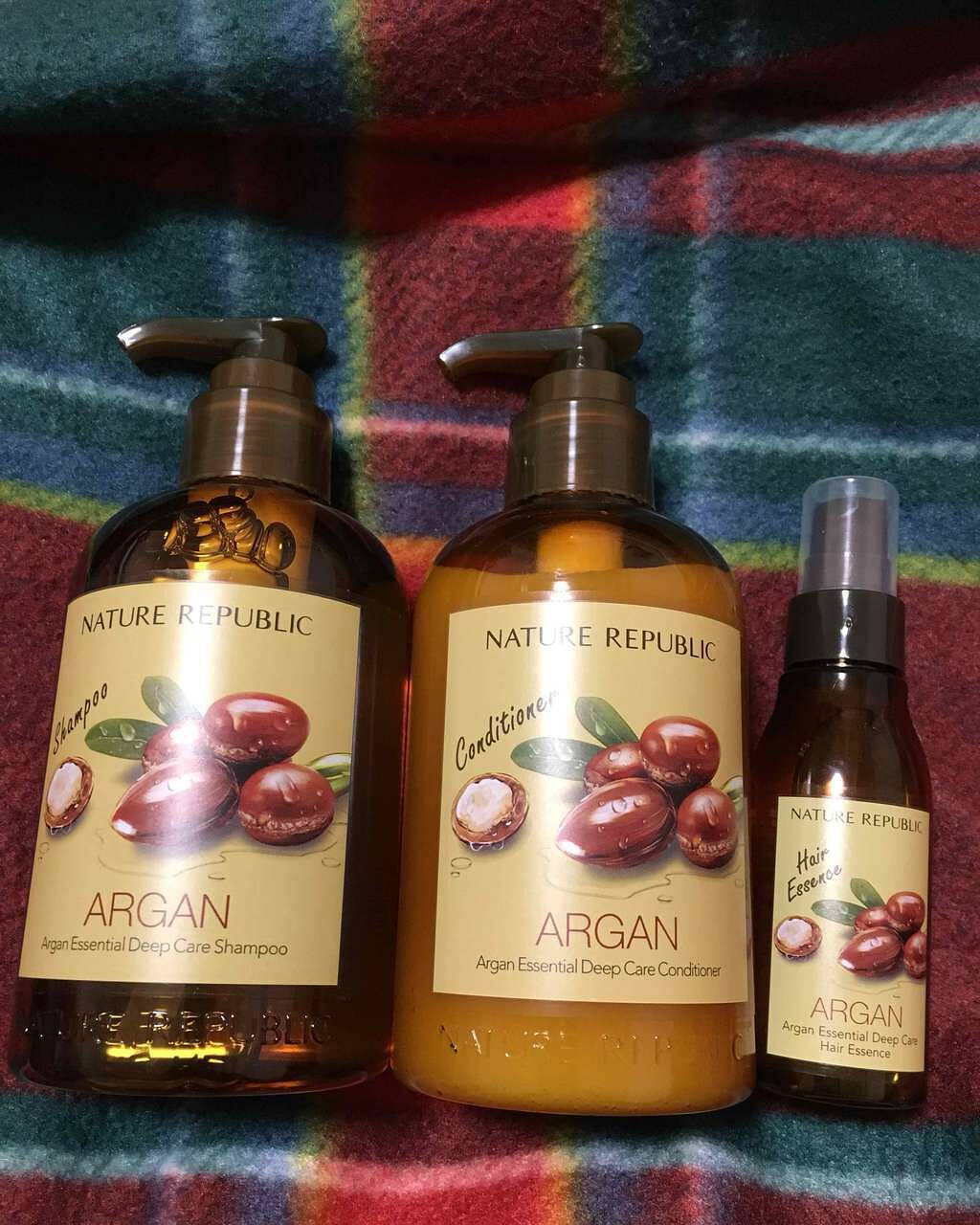 アルガンエッセンシャル ディープケア シャンプー/ネイチャーリパブリック/市販シャンプーを使ったクチコミ（1枚目）