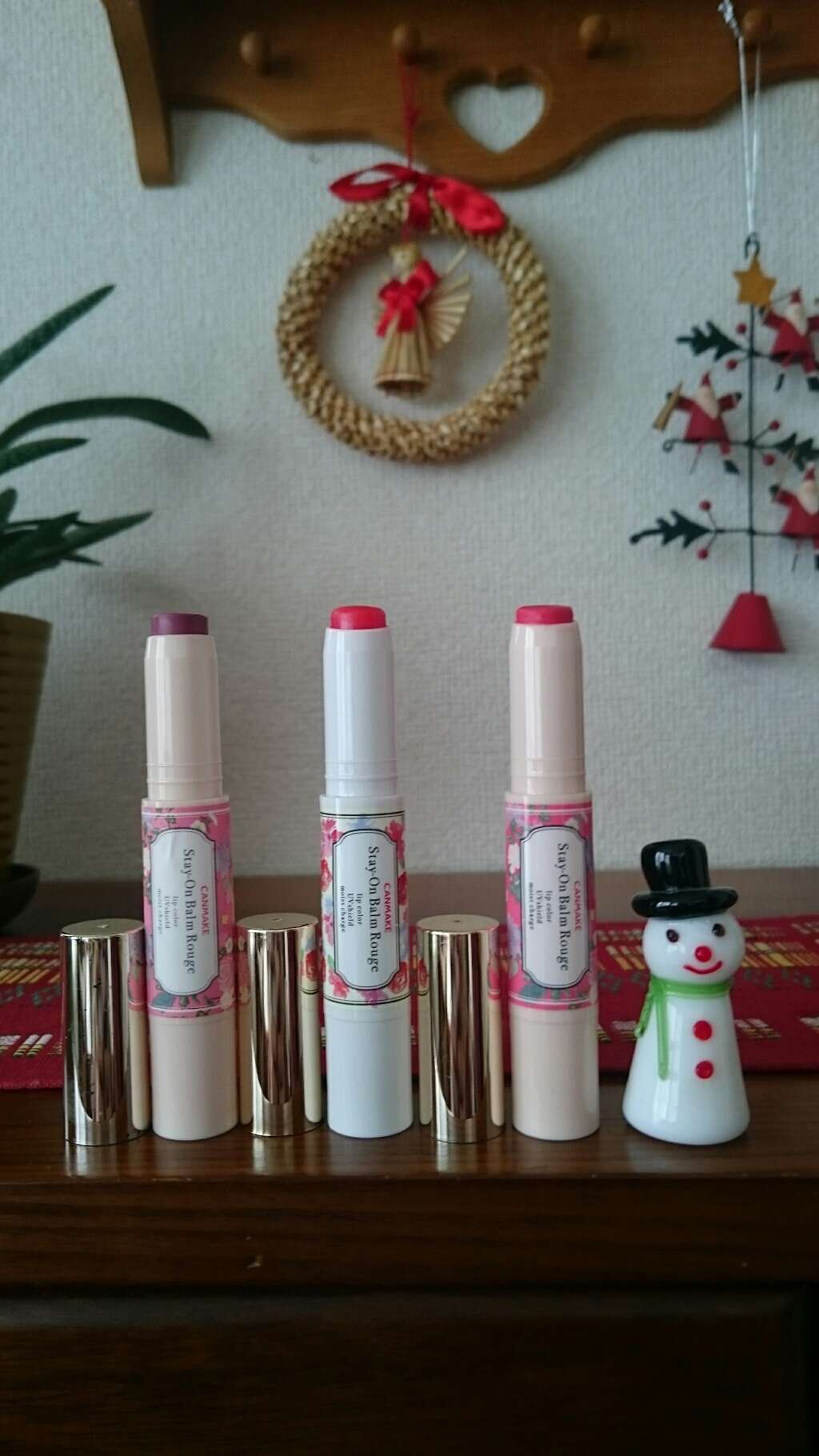 ステイオンバームルージュ/キャンメイク/口紅を使ったクチコミ(1枚目)