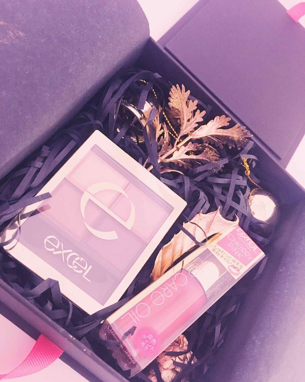 リップケアオイル/excel/リップグロスを使ったクチコミ（1枚目）