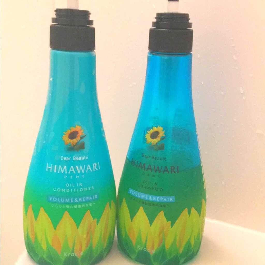 オイルインシャンプー/コンディショナー(ボリューム&リペア)(旧)/ディアボーテ/シャンプー・コンディショナーを使ったクチコミ(1枚目)