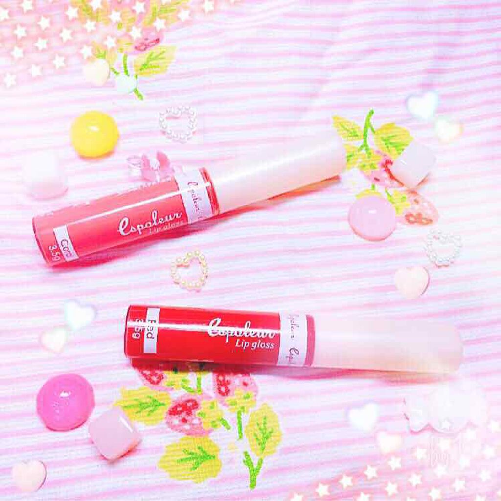 エスポルールリップグロス/エスポルール/リップグロスを使ったクチコミ(1枚目)