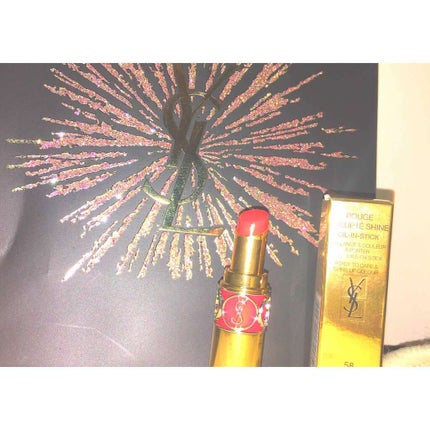 ルージュ ヴォリュプテ シャイン/YVES SAINT LAURENT BEAUTE/口紅を使ったクチコミ(1枚目)