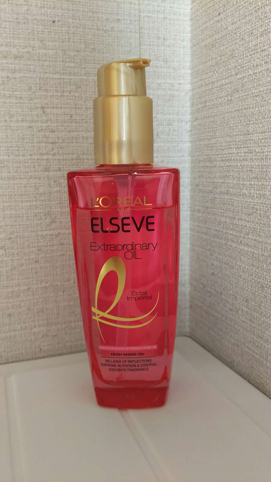 エクストラオーディナリー オイル エクラアンペリアル 艶髪オイル/ロレアル パリ/ヘアオイルを使ったクチコミ(1枚目)