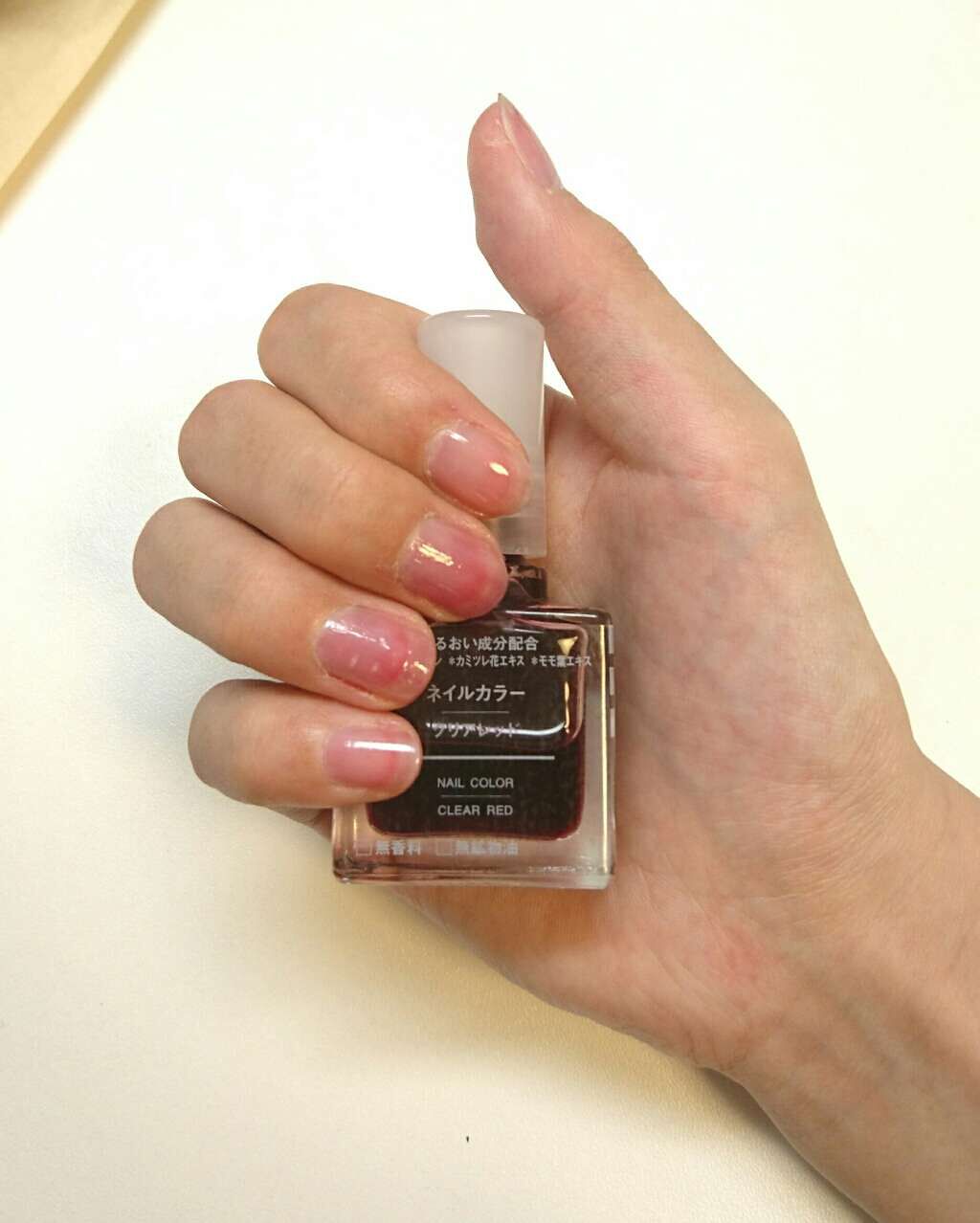 ネイルカラー/無印良品/マニキュアを使ったクチコミ（1枚目）