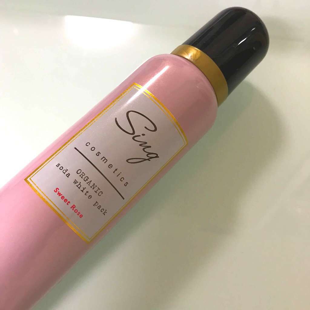 オーガニック炭酸ホワイトパック/Sing/洗い流すパック・マスクを使ったクチコミ(1枚目)