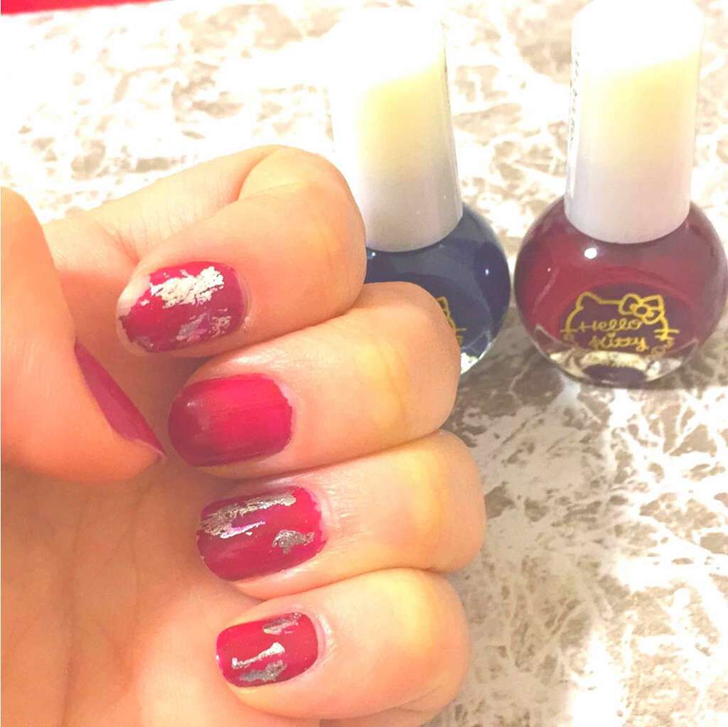 キティ ネイル/DAISO/マニキュアを使ったクチコミ（2枚目）