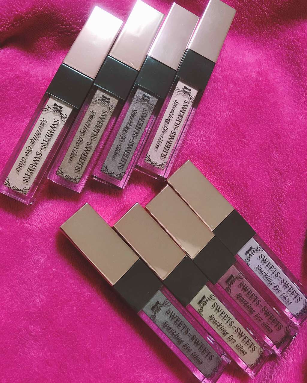 スパークリングアイグロス/スウィーツ スウィーツ/リキッドアイシャドウを使ったクチコミ(1枚目)