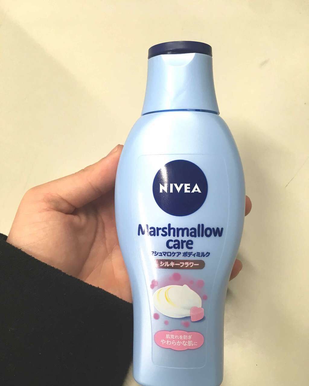 マシュマロケアボディミルク シルキーフラワーの香り/ニベア/ボディミルクを使ったクチコミ(1枚目)